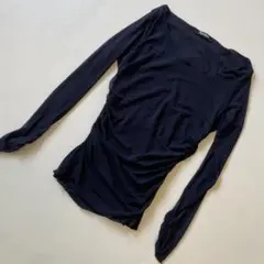 ◆美品◆MAX MARA◆長袖カットソー◆ロゴプリント◆国内正規品 S MAXMARA MAX MARA エス マックスマーラ Tシャツ MADERA マデラ