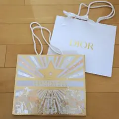 ディオール　2025ホリデー限定　ショッパー　クリスマス