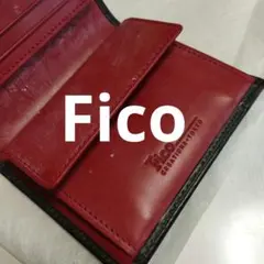 未使用 Fico CREATIONS TOKYO 三つ折り財布 ブライドルレザーのサムネイル