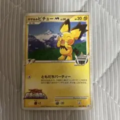 ギザみみピチューM LV.30 青山剛昌 042/DPt-P ともだちパーティー