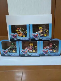 マリオカート プルバックフィギュア 5体セット