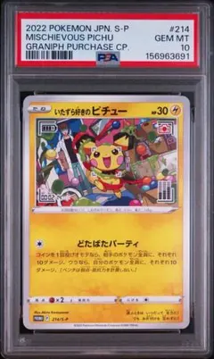 2026年最新】いたずら好きのピチュー psa10の人気アイテム - メルカリ