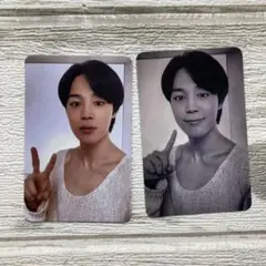 BTS ジミン JIMIN FACE JPFC ラキドロ トレカ 2枚