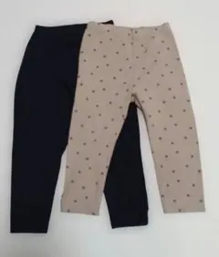 UNIQLO　レギンス90サイズ　2枚