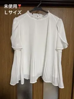 未使用❣️ 早いもの勝ちで〜す❣️本日限定お値下げ❣️袖と襟元ヒラヒラ　ゆったり着用