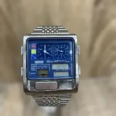 CITIZEN アナデジテンプ 8988-Q01920 ゴールド 希少 レトロ - メルカリ