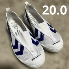 手洗い済【20.0】ムーンスター　BIO Tef 体育館シューズ　上履き