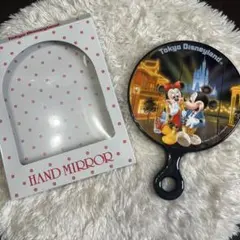 希少 ディズニー ミラー レトロ 手鏡