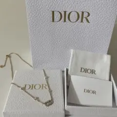 Dior ゴールドトーン チェーンネックレス　美品