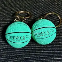 Tiffany ティファニー キーホルダ バスケットボール スポルディング