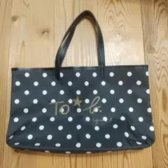 To★b. by agnès b. ドット柄トートバッグ