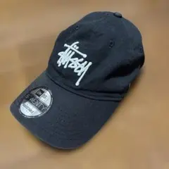 stussy new era 9twenty BLACK
