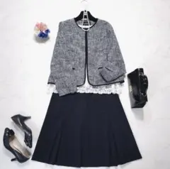 グリーンレーベル×23区　スカートセット+ブラウス　大きいサイズ3L~4L