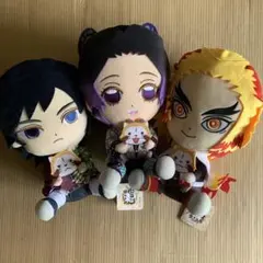 鬼滅の刃×ラスカル コラボ BIG ぬいぐるみ 3点セット