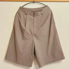チェック柄ハーフパンツ