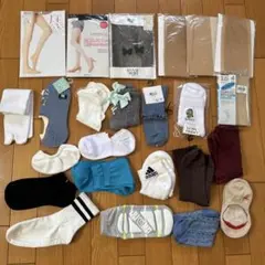 24 점 여성 양말 스타킹 정리 판매