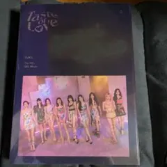 TWICE ミニアルバム　taste of love fallen ver.