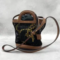【極美品】MARNI WISTARIA 2way ハンドバッグ ショルダーバッグ MARNI - 【極美品】MARNI WISTARIA 2way ハンドバッグ ショルダー