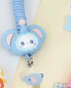 LUCKYEMMA　エマ　アニマルストラップ　【ゾウ　ぞう】