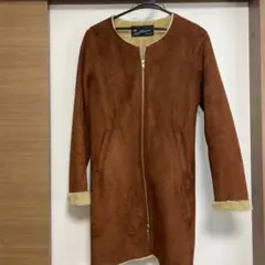 アーバンリサーチノーカラーフェイクムートンコート