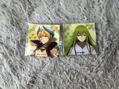 FGO ギルガメッシュ、エルキドゥ スクエア缶バッジ - メルカリ