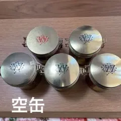 Whittard クリスマスティー空缶 5個セット