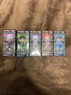 HUNTER×HUNTER ワールドコレクタブルフィギュア ハンター試験 全5種