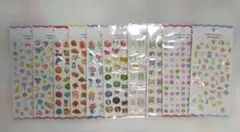 ボンボンシュシュシール　ジュエルステッカー