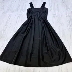美品✨エストネーション 近年モデル 異素材 ドッキングワンピース