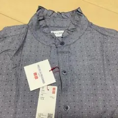 ユニクロ　イネス　INES DE LA FRESSANGE フリルシャツ M