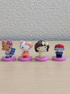 ハローキティ ミニフィギュア 4体セット