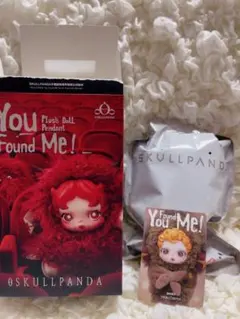 SKULLPANDA You Found Me! ぬいぐるみペンダント