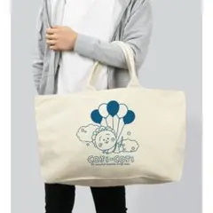 COJI-COJI トートバッグ 大きめ ジップトート