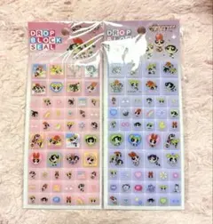 正規品☆パワパフ　タイルシール　2枚