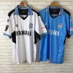 ★8.4 h482 ジュビロ磐田 サッカーユニフォーム 2点セット￼ 2XLのサムネイル