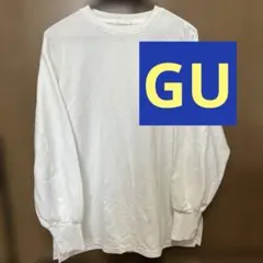 いちご様専用【GU】ホワイト 長袖 Tシャツ Sサイズ