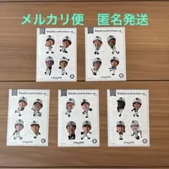 ソフトバンクホークス　タカポイント交換限定オリジナルシール　全5種類のサムネイル
