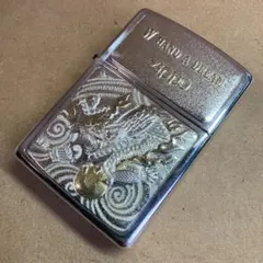 zippo ゴールドカラー 1997 ドラゴン 龍 竜 Dragon 春山 彫刻 - メルカリ
