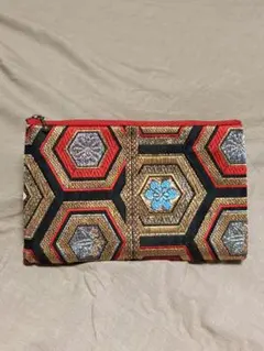 ★★ 和物ポーチ★★個性的ポーチ　柄ポーチ　着物　帯