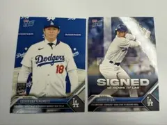 topps now 大谷翔平　山本由伸