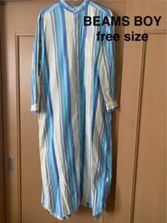 BEAMS BOY マルチストライプワンピース12/30〜1/4発送お休みします