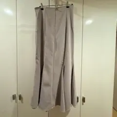 GRL グレイル マーメイドロングスカート Mサイズ ピンク グレー