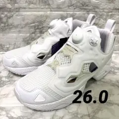 新品 Reebok Instapump Fury ホワイト 26.0
