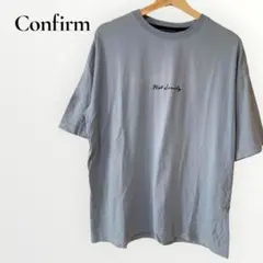 コンファーム Confirm Tシャツ ブルー Mサイズ ガールプリント 半袖のサムネイル