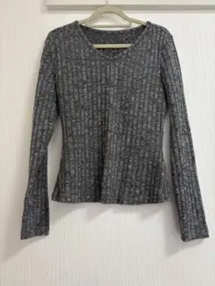 SHEIN グレー 長袖Tシャツ XS