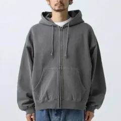 BAYFLOW LIVELY ZIPピグメントパーカーのサムネイル