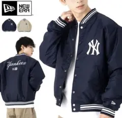 NEW ERA Yankees スタジャン ネイビーのサムネイル