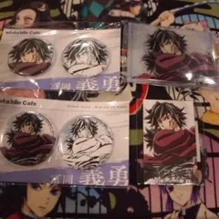 鬼滅の刃 幕間画WEBSHOPくじ 冨岡義勇 E賞 箔押し缶バッジ 2種 - メルカリ
