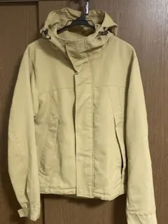 ベージュ マウンテンパーカー フード付き/秋服/秋アウター/Mサイズ