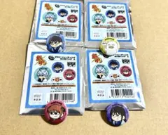 銀魂　まめかん　ジロリ　ミニ缶バッジ　4点セット